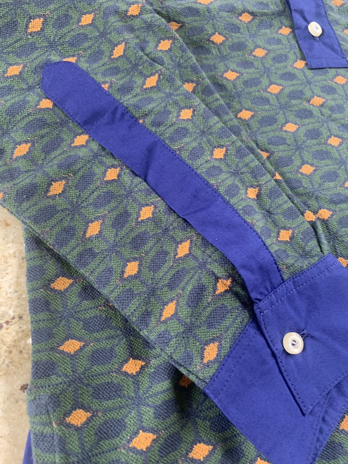 Vivienne Westwood o1rshd1 Argyle Multicolor Big Neck Polo, LS Size US M / EU 48-50 / 2 - 9 Thumbnail