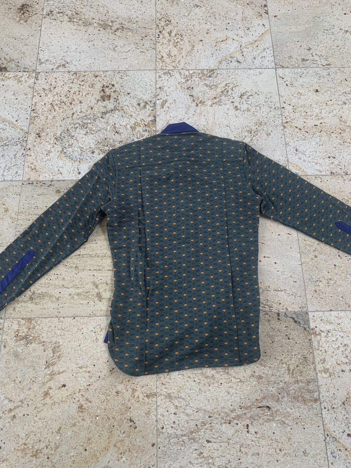 Vivienne Westwood o1rshd1 Argyle Multicolor Big Neck Polo, LS Size US M / EU 48-50 / 2 - 20 Thumbnail