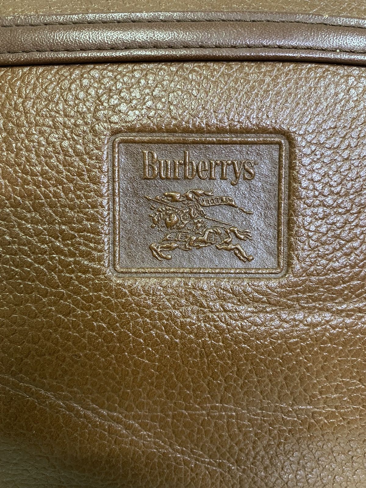 Burberry Prorsum × Vintage AUTHENTIC VINTAGE BURBERRYS LEATHER POUCH/CLUTCH BAG Size ONE SIZE - 13 Thumbnail