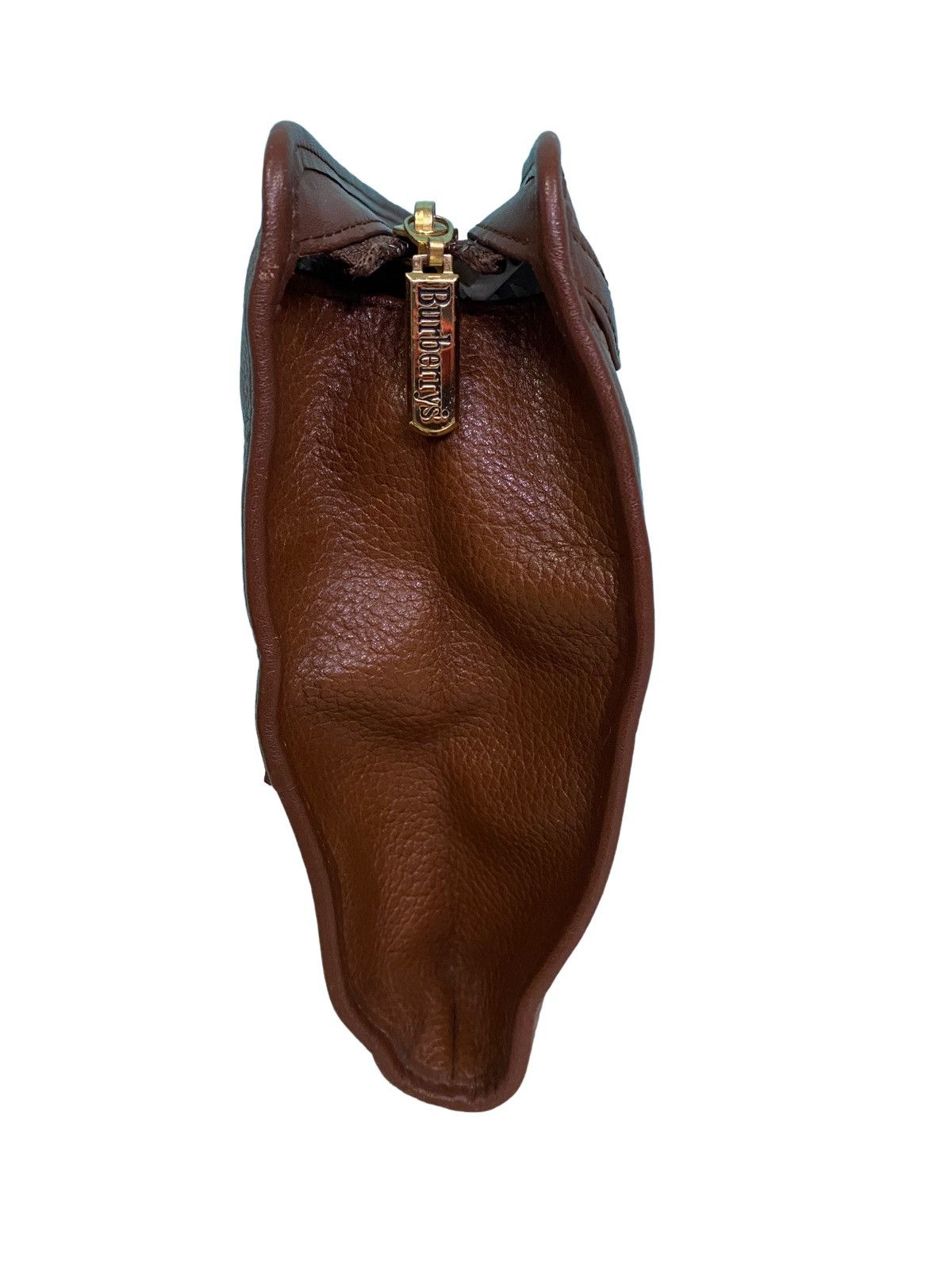 Burberry Prorsum × Vintage AUTHENTIC VINTAGE BURBERRYS LEATHER POUCH/CLUTCH BAG Size ONE SIZE - 8 Thumbnail