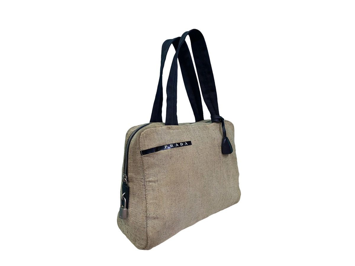 Prada AUTHENTIC VINTAGE PRADA CANVAS TOTE BAG Size ONE SIZE - 3 Thumbnail