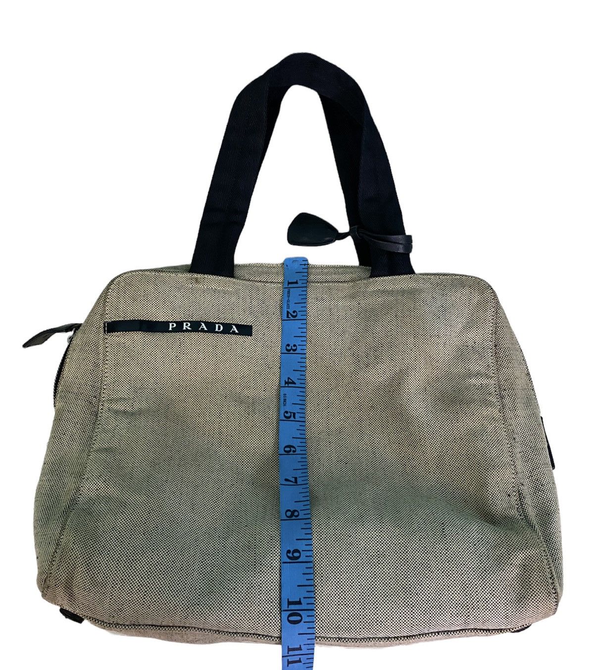 Prada AUTHENTIC VINTAGE PRADA CANVAS TOTE BAG Size ONE SIZE - 12 Thumbnail