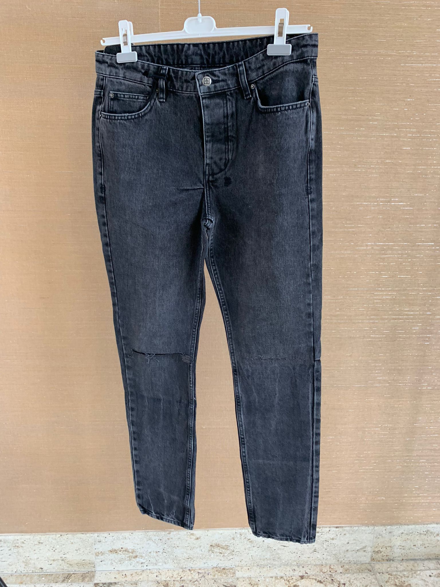 Ksubi Knee Slit Denim Size US 33 - 2 Thumbnail