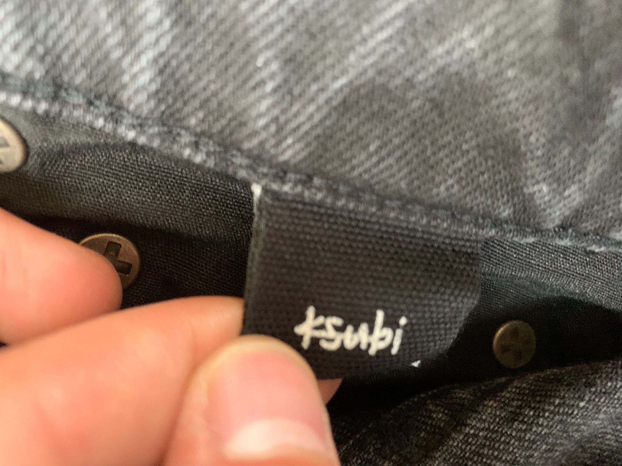 Ksubi Knee Slit Denim Size US 33 - 15 Thumbnail