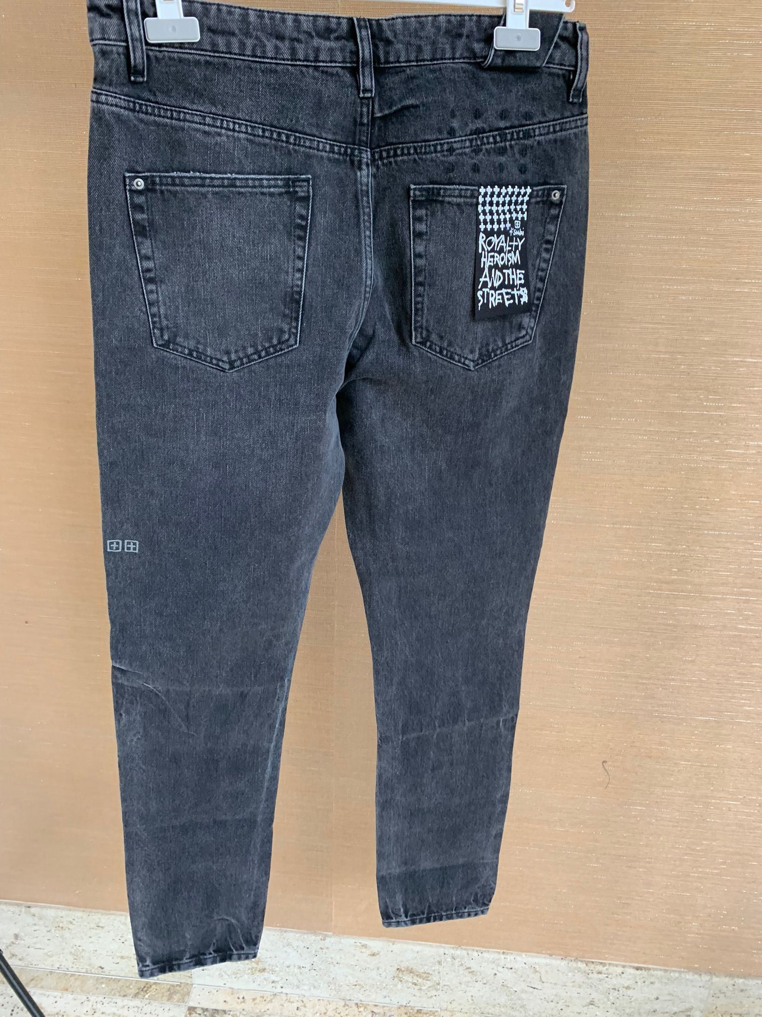 Ksubi Knee Slit Denim Size US 33 - 14 Thumbnail