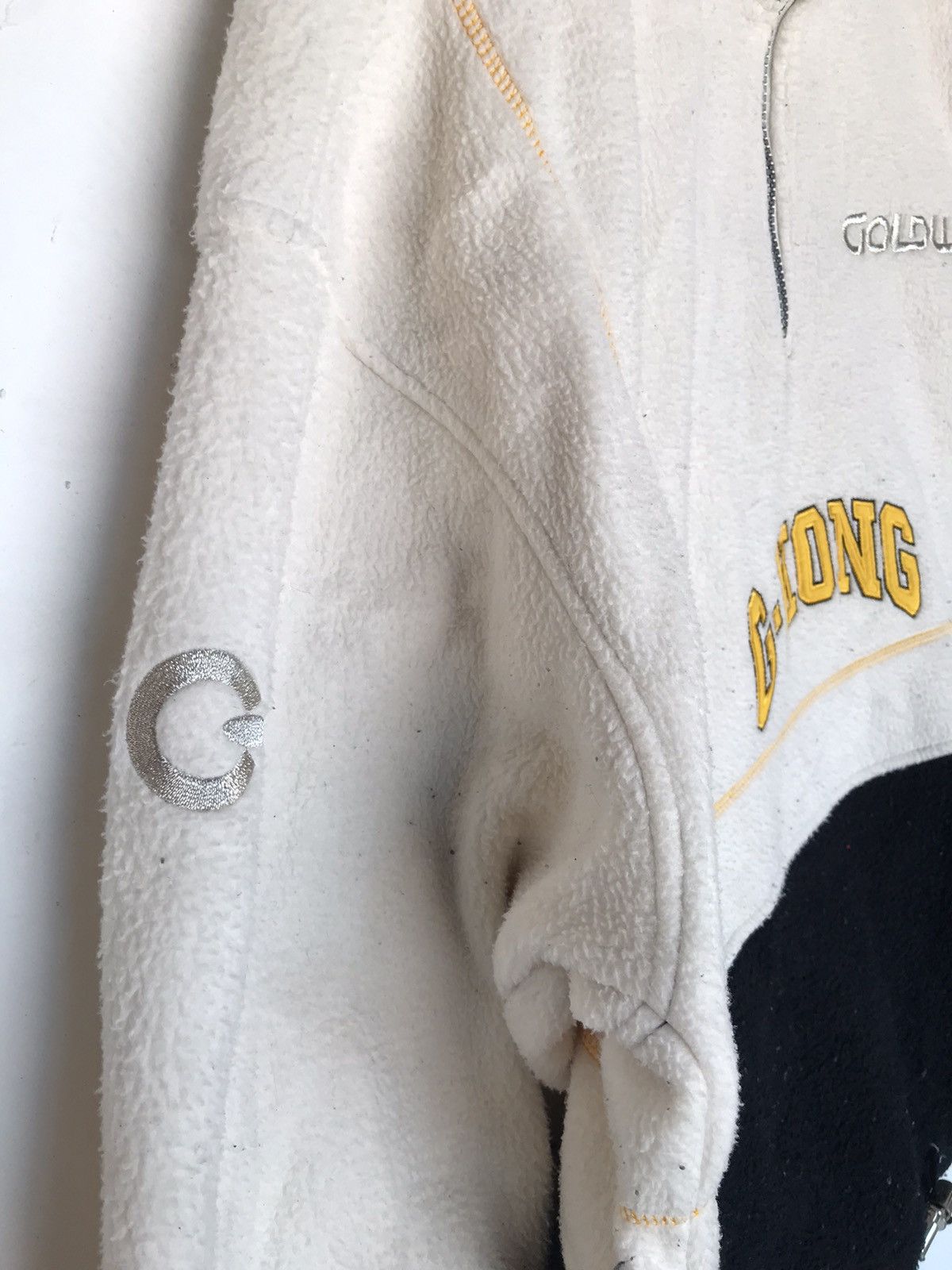 Goldwin Vintage G-Kong Goldwin Fleece Jacket Two Tone Size US L / EU 52-54 / 3 - 6 Thumbnail