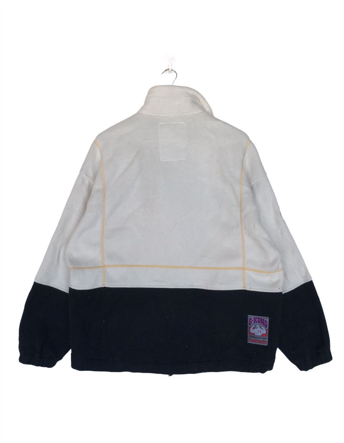 Goldwin Vintage G-Kong Goldwin Fleece Jacket Two Tone Size US L / EU 52-54 / 3 - 2 Thumbnail