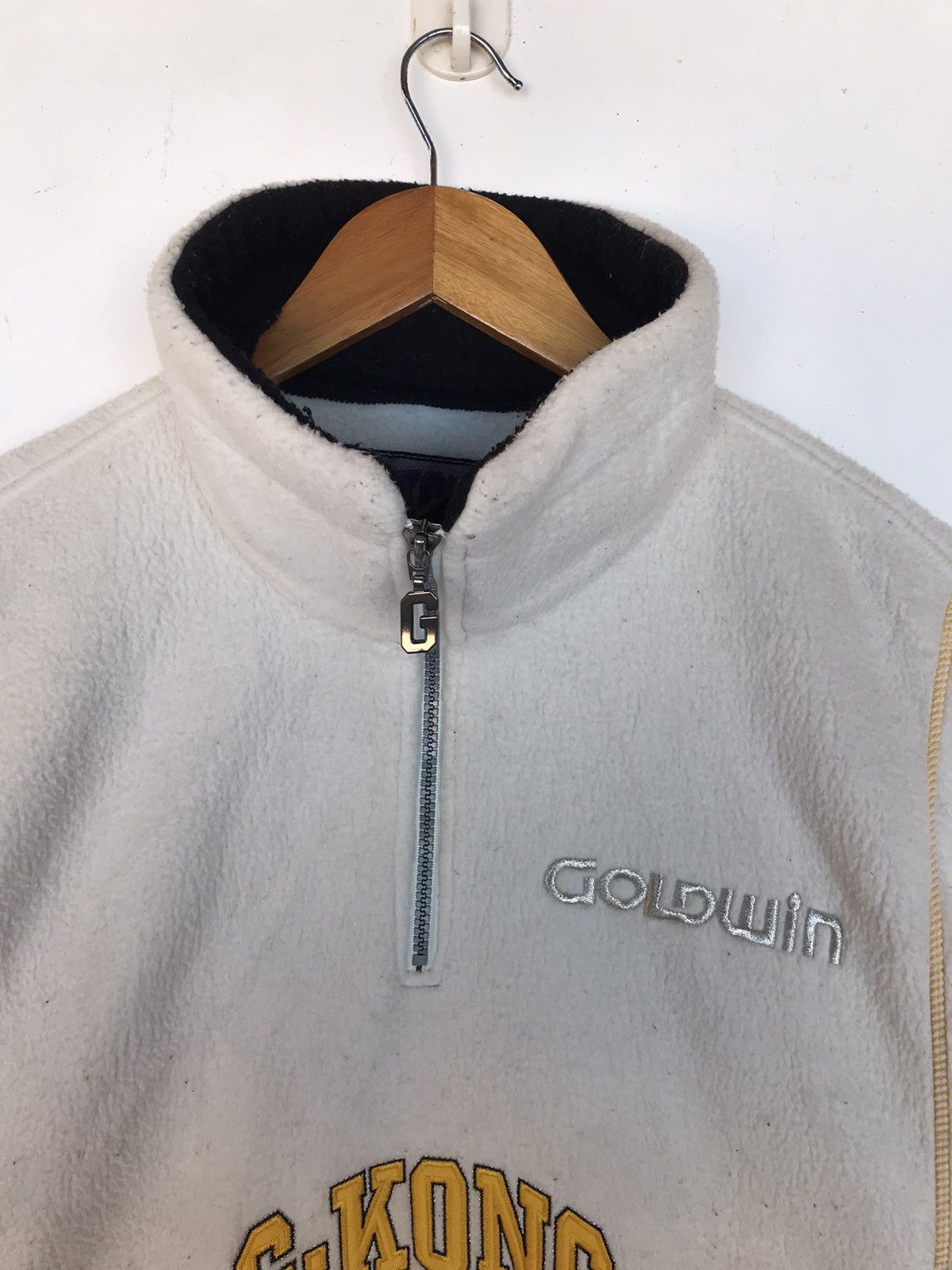 Goldwin Vintage G-Kong Goldwin Fleece Jacket Two Tone Size US L / EU 52-54 / 3 - 5 Thumbnail