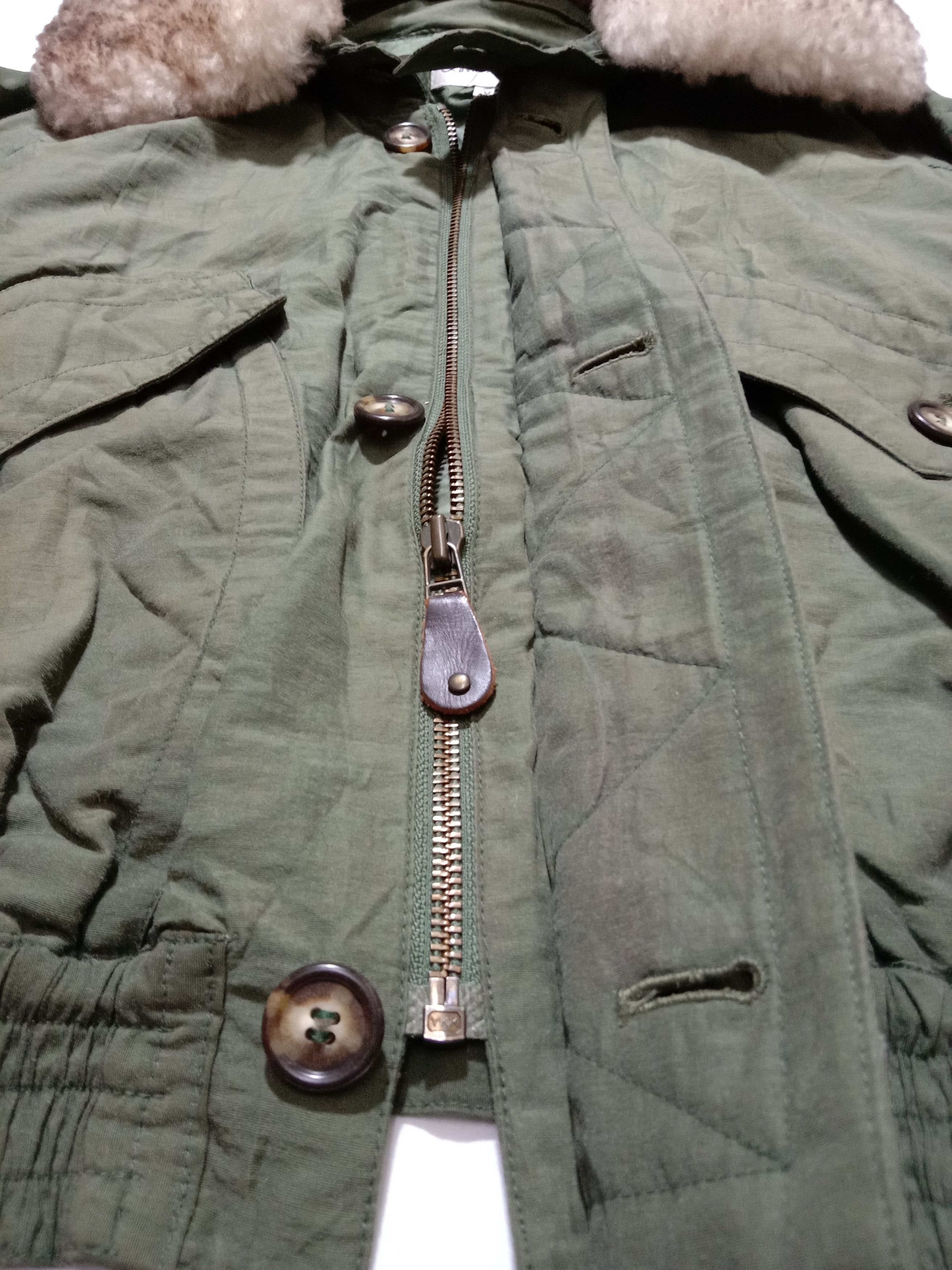Calvin Klein Calvin Klein Jacket With Detachable Fur Very Rare Size M / US 6-8 / IT 42-44 - 2 Thumbnail