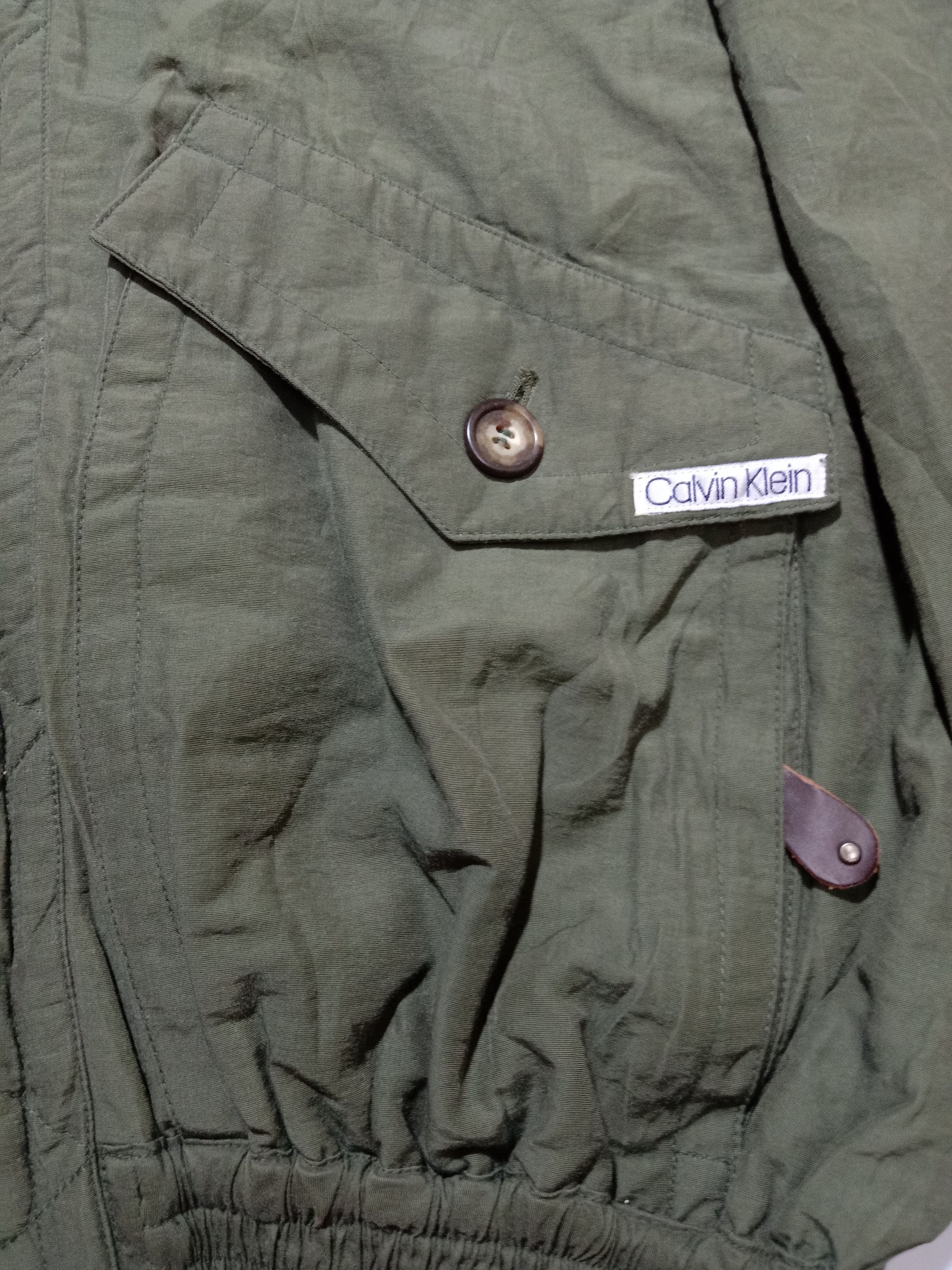 Calvin Klein Calvin Klein Jacket With Detachable Fur Very Rare Size M / US 6-8 / IT 42-44 - 7 Thumbnail