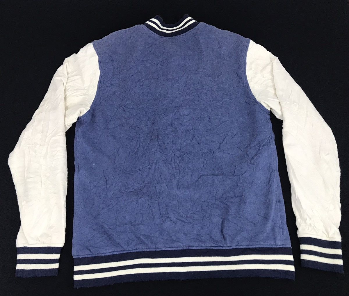 Vintage Kriff Mayer Varsity Jacket Rugby Wear Snap Button Art Size US M / EU 48-50 / 2 - 2 Thumbnail
