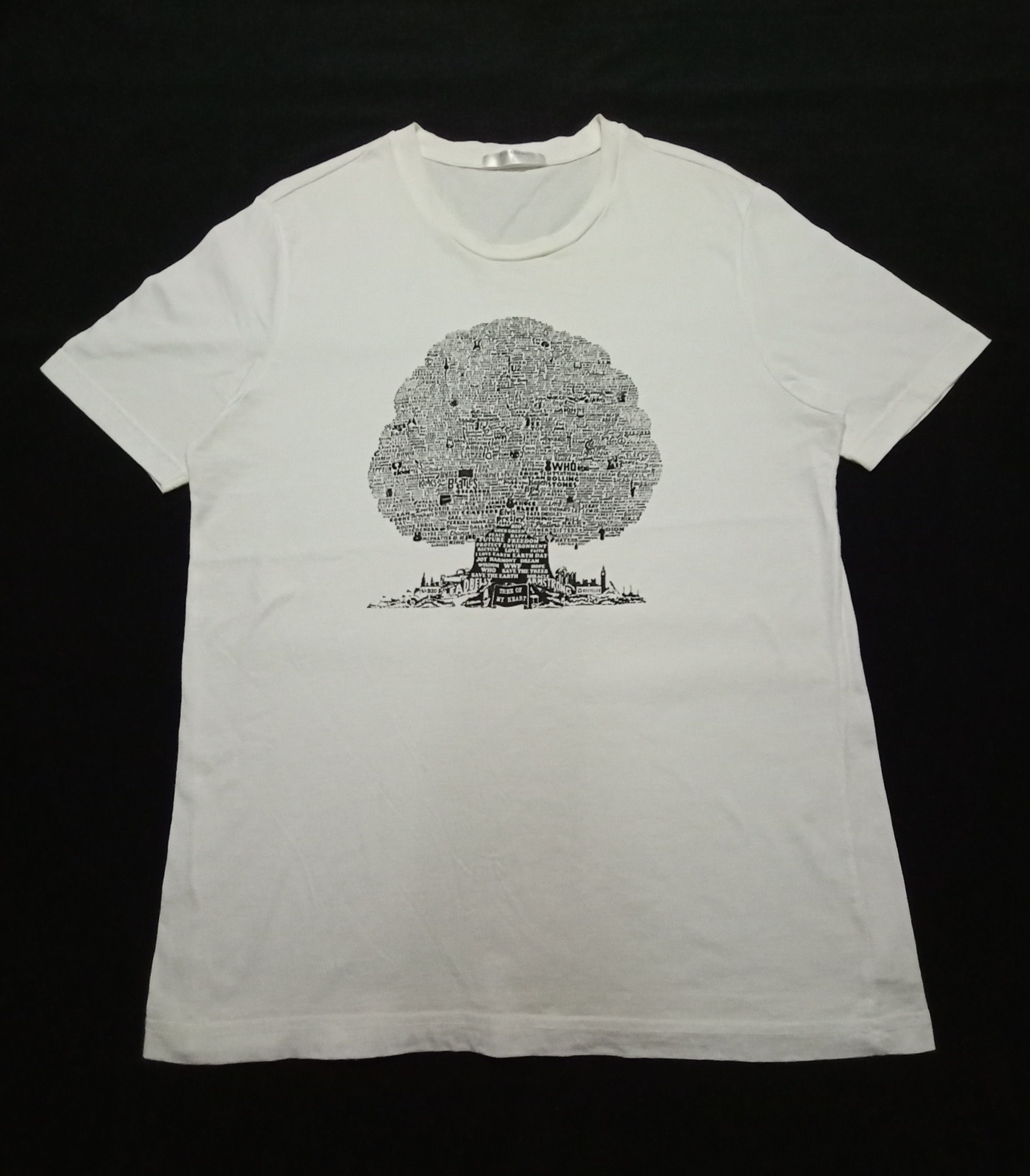 Band Tees Giordano Tree Of My Heart Band Cover On Shirt The Who Size US M / EU 48-50 / 2 - 2 Thumbnail