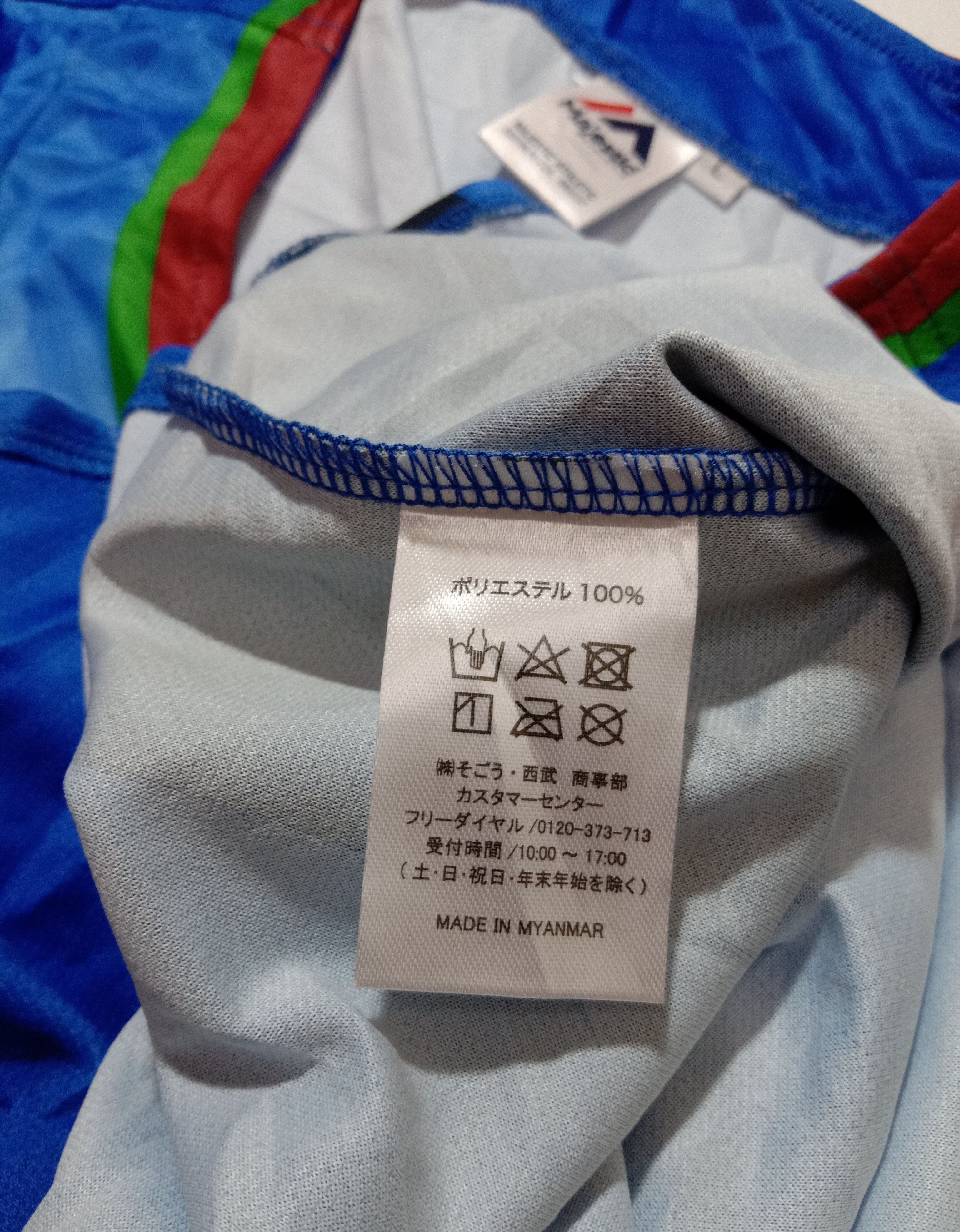 Japanese Brand Lions Saitama Seibu NPB Japan Baseball Jersey Size US L / EU 52-54 / 3 - 3 Thumbnail