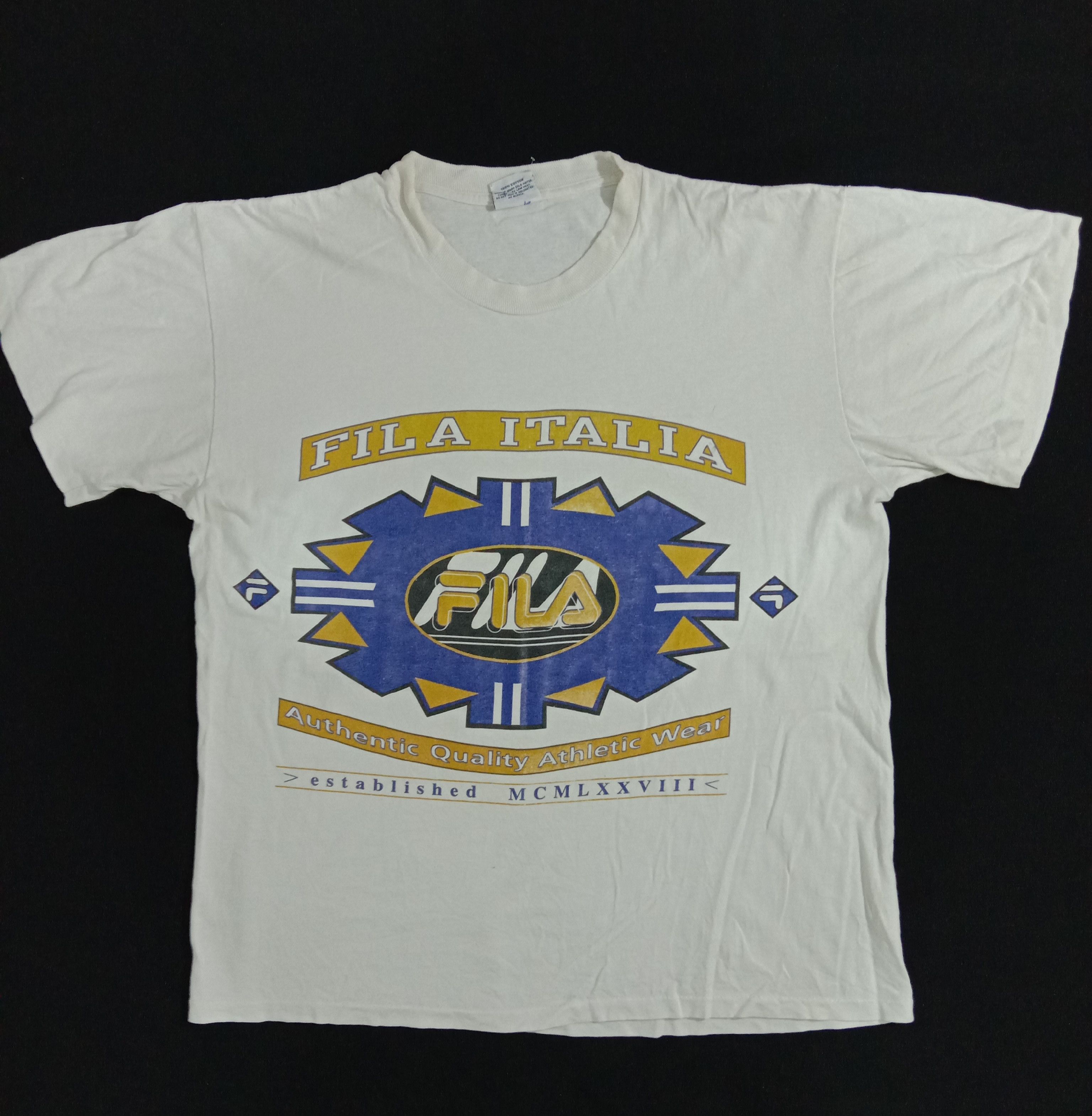 Fila Vintage 90s Fila Italia Authentic Quality Athletic Wear Size US L / EU 52-54 / 3 - 1 Thumbnail