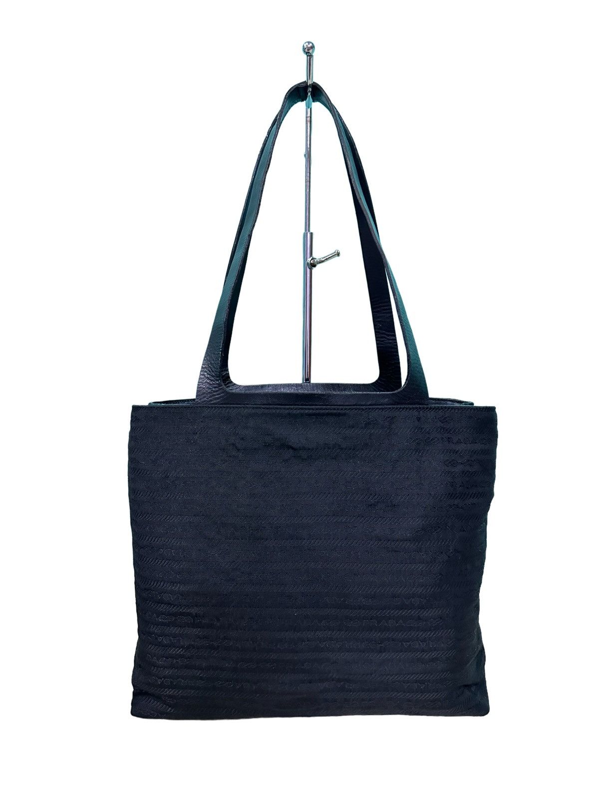 Prada RARE VINTAGE PRADA BLACK TOTE BAG Size ONE SIZE - 3 Thumbnail