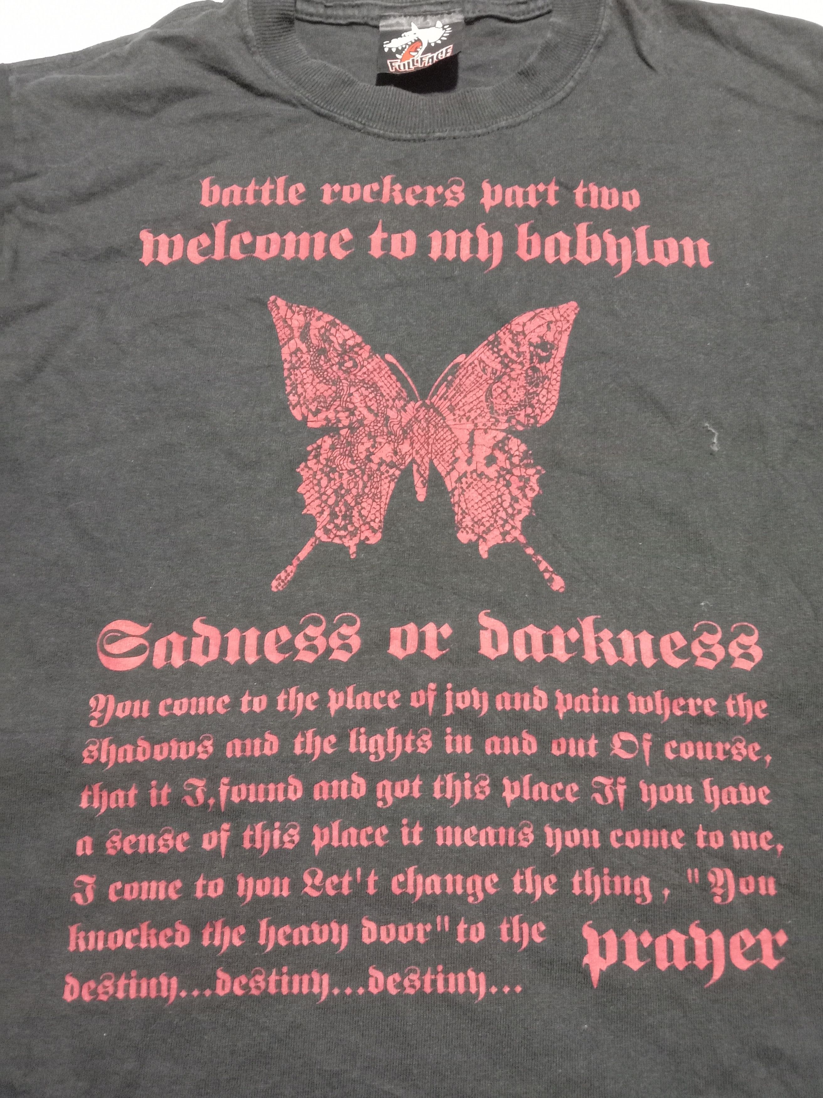 Band Tees Vintage 95 FullFace Rock Tees Welcome to My Babylon Size S / US 4 / IT 40 - 2 Thumbnail