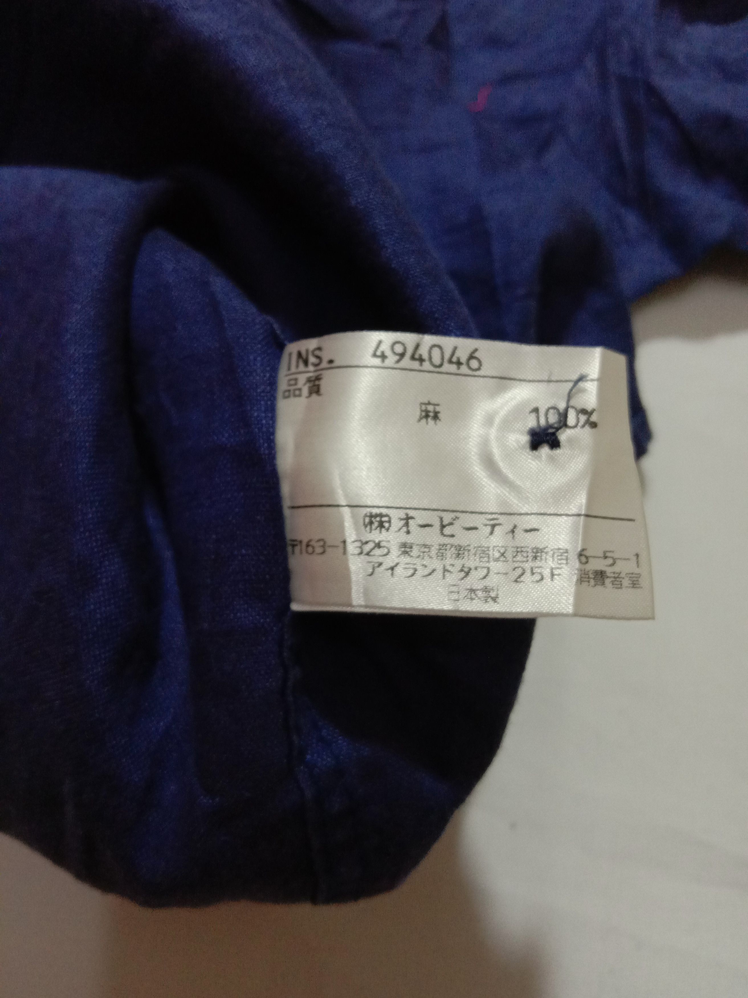 Calvin Klein Branded Button Up Shirt Calvin Klein Navy Blue Size US L / EU 52-54 / 3 - 8 Thumbnail