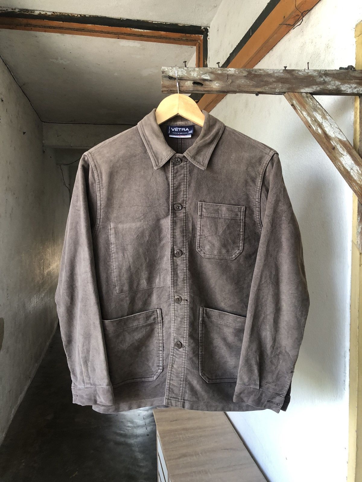 Vetra Vintage 90s Vetra Paris French Work Wear Jacket Size US S / EU 44-46 / 1 - 4 Thumbnail