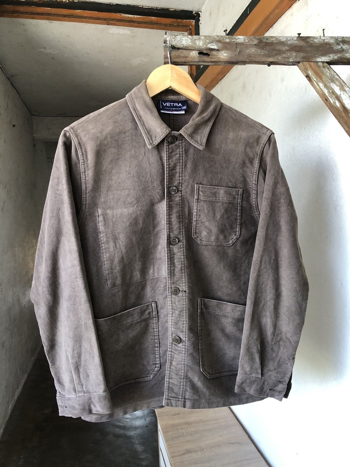 Vetra Vintage 90s Vetra Paris French Work Wear Jacket Size US S / EU 44-46 / 1 - 13 Thumbnail
