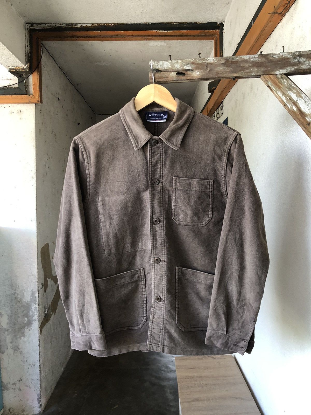 Vetra Vintage 90s Vetra Paris French Work Wear Jacket Size US S / EU 44-46 / 1 - 1 Thumbnail