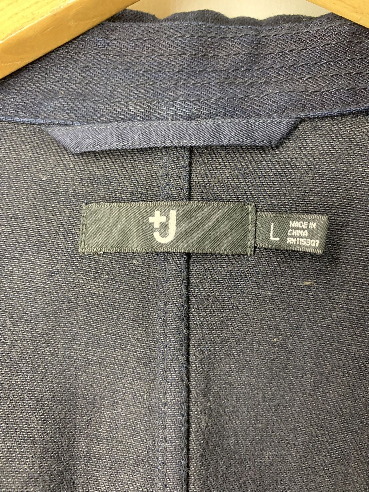 Jil Sander × Uniqlo Jil Sander Uniqlo Blue Denim Button Up Coat Size US M / EU 48-50 / 2 - 7 Thumbnail