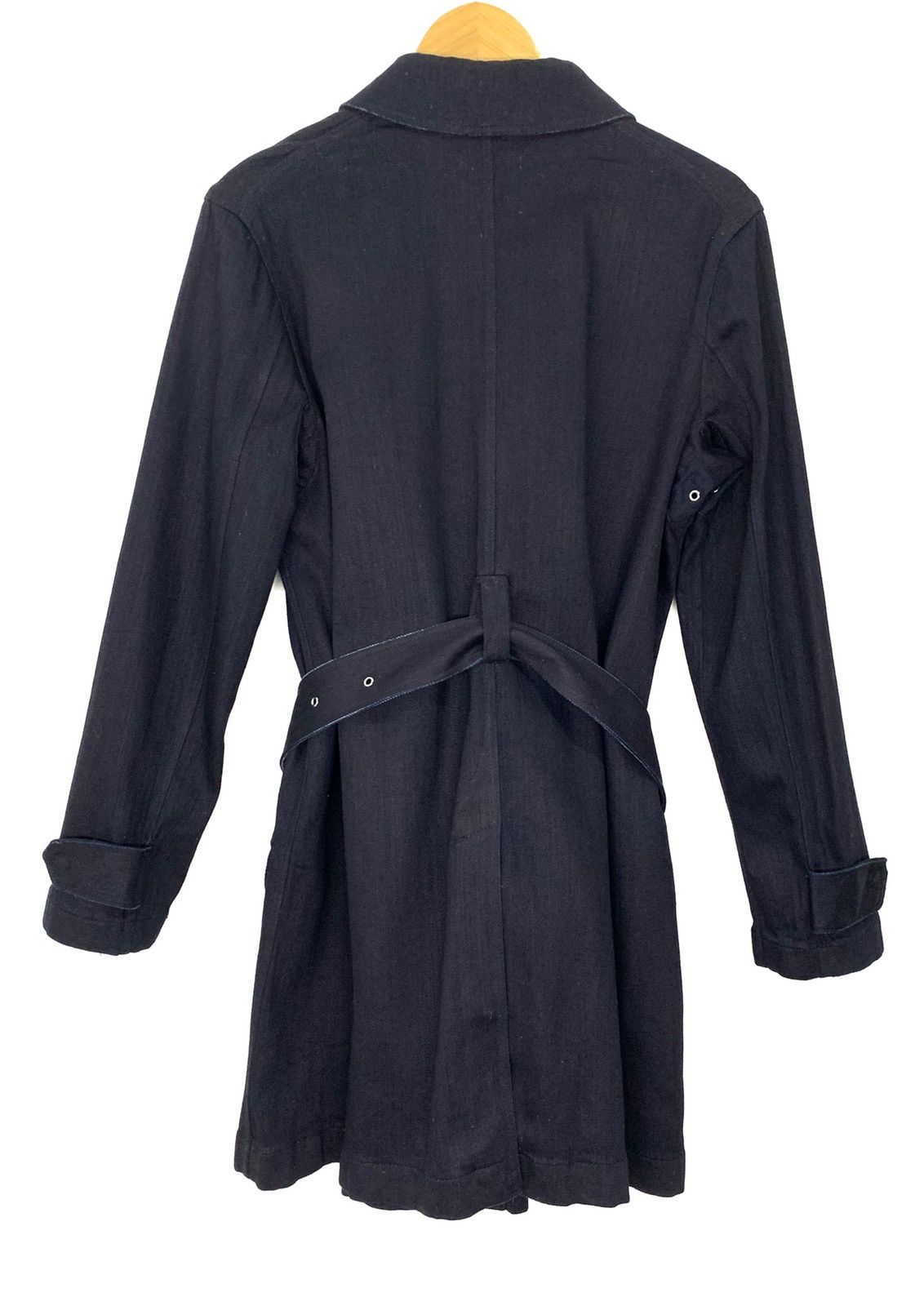 Jil Sander × Uniqlo Jil Sander Uniqlo Blue Denim Button Up Coat Size US M / EU 48-50 / 2 - 4 Thumbnail
