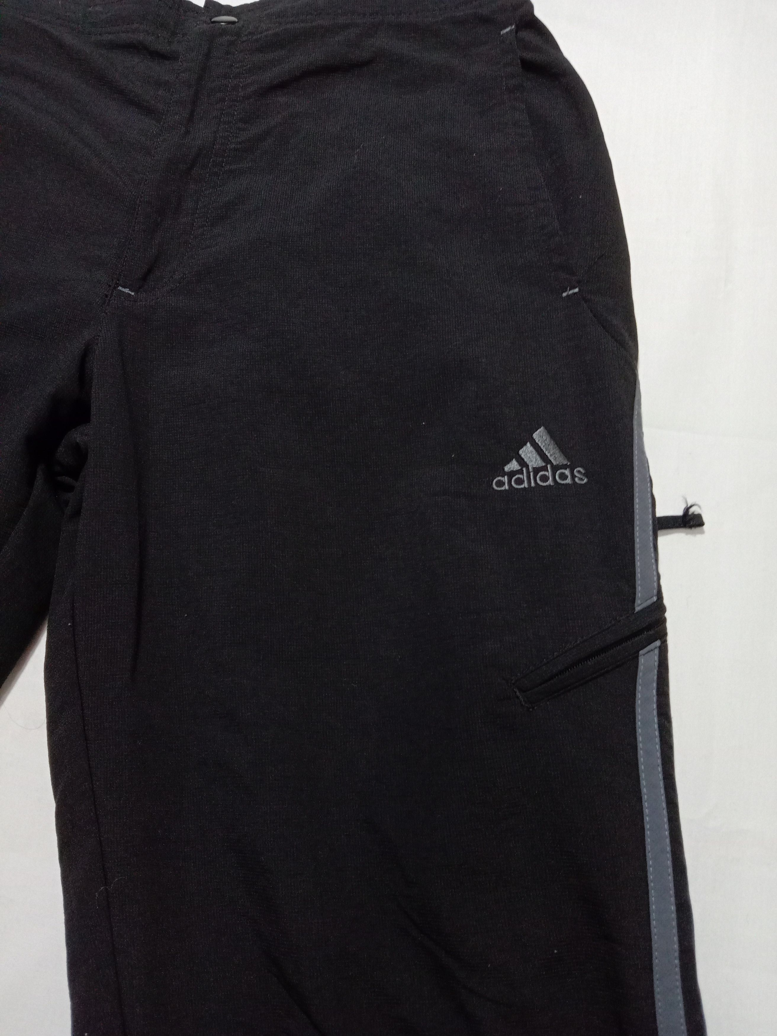 Adidas Adidas Bottom Track 3q Pants Black Color Size US 29 - 3 Thumbnail