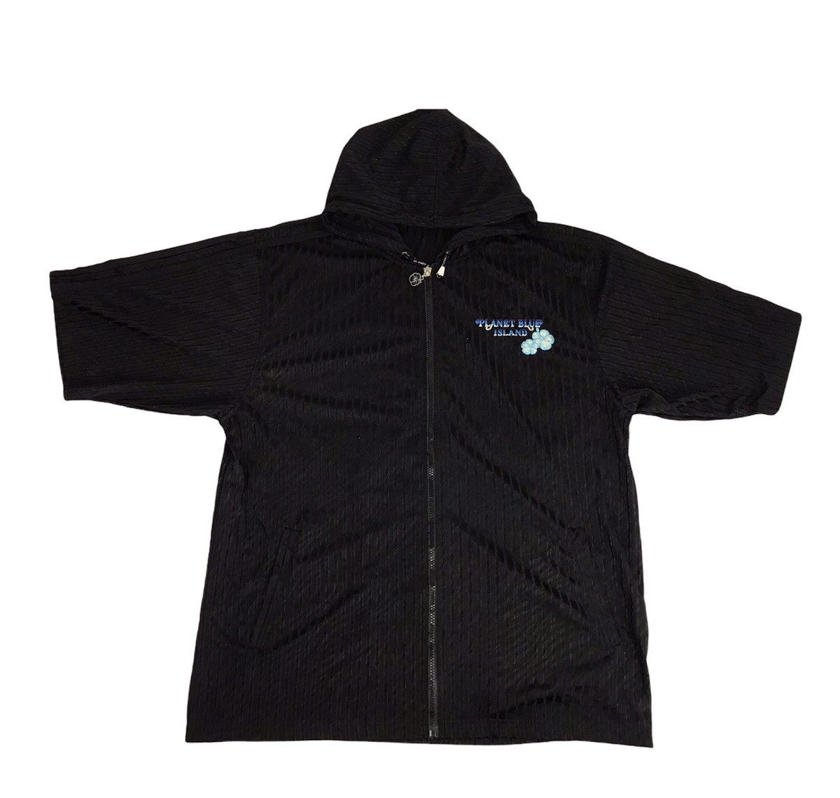 Free Planet Planet Blue Island Sweatshirt Hoodie Printed Spell Out Size US L / EU 52-54 / 3 - 3 Thumbnail
