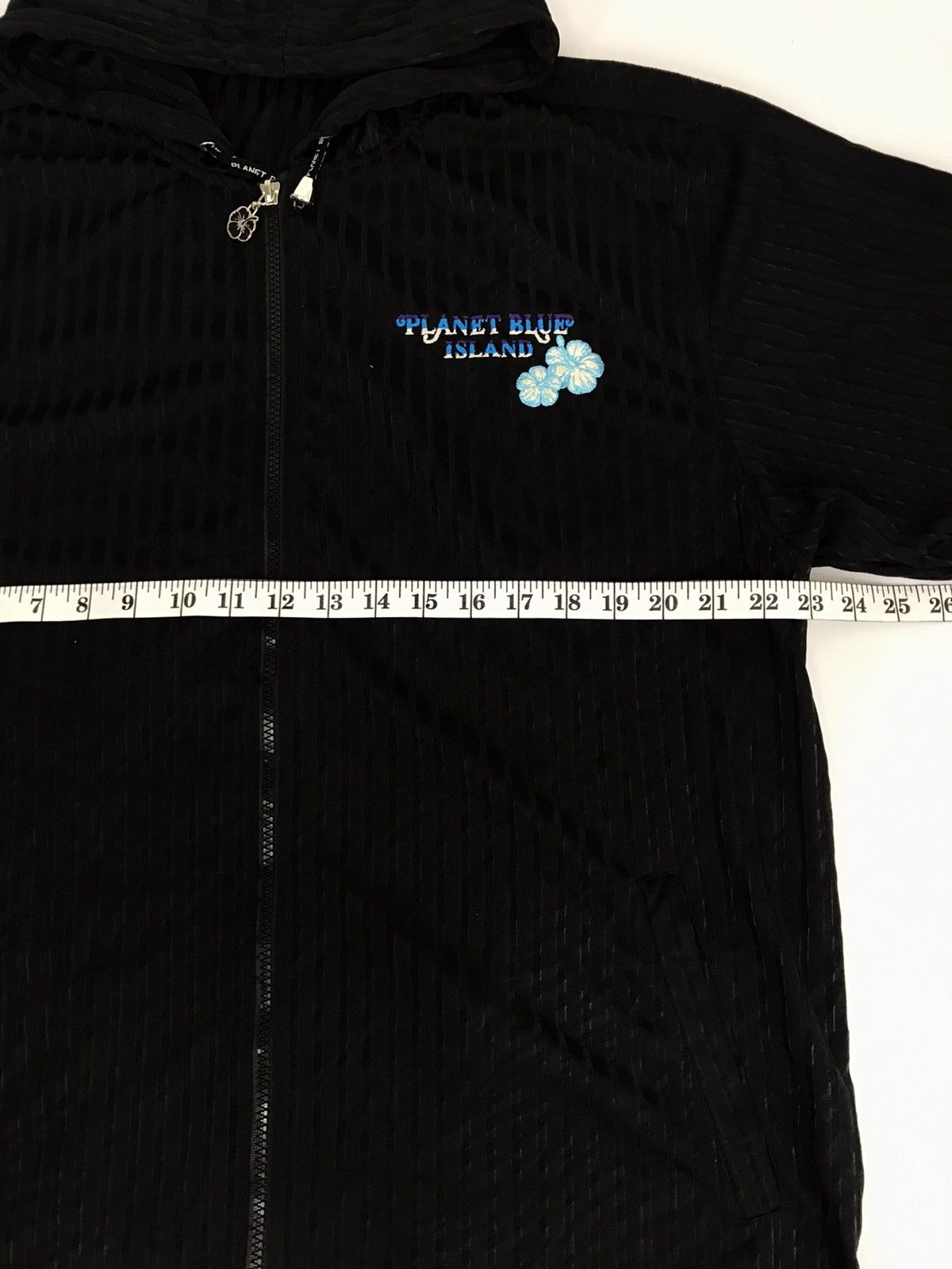 Free Planet Planet Blue Island Sweatshirt Hoodie Printed Spell Out Size US L / EU 52-54 / 3 - 8 Thumbnail
