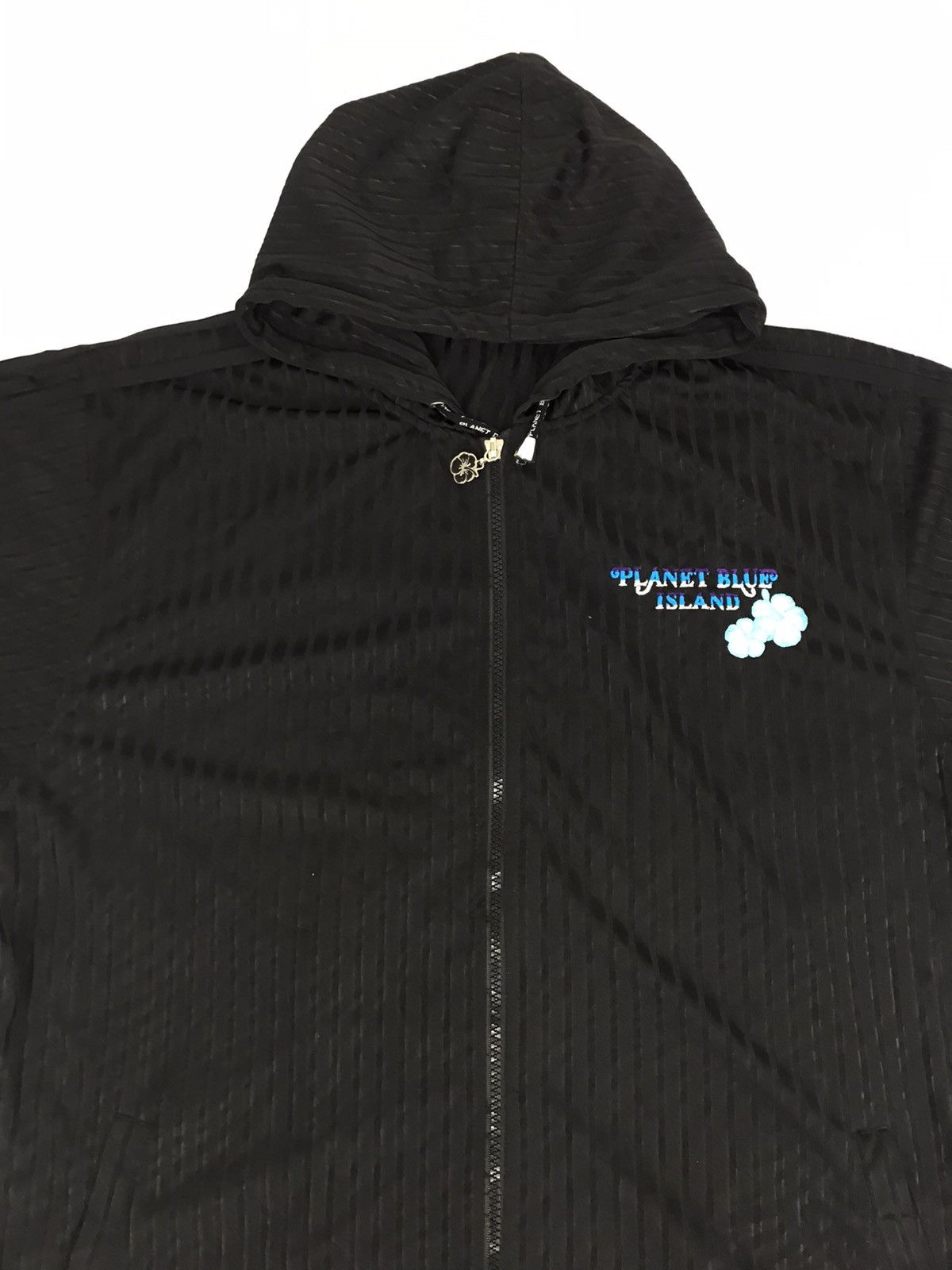 Free Planet Planet Blue Island Sweatshirt Hoodie Printed Spell Out Size US L / EU 52-54 / 3 - 4 Thumbnail