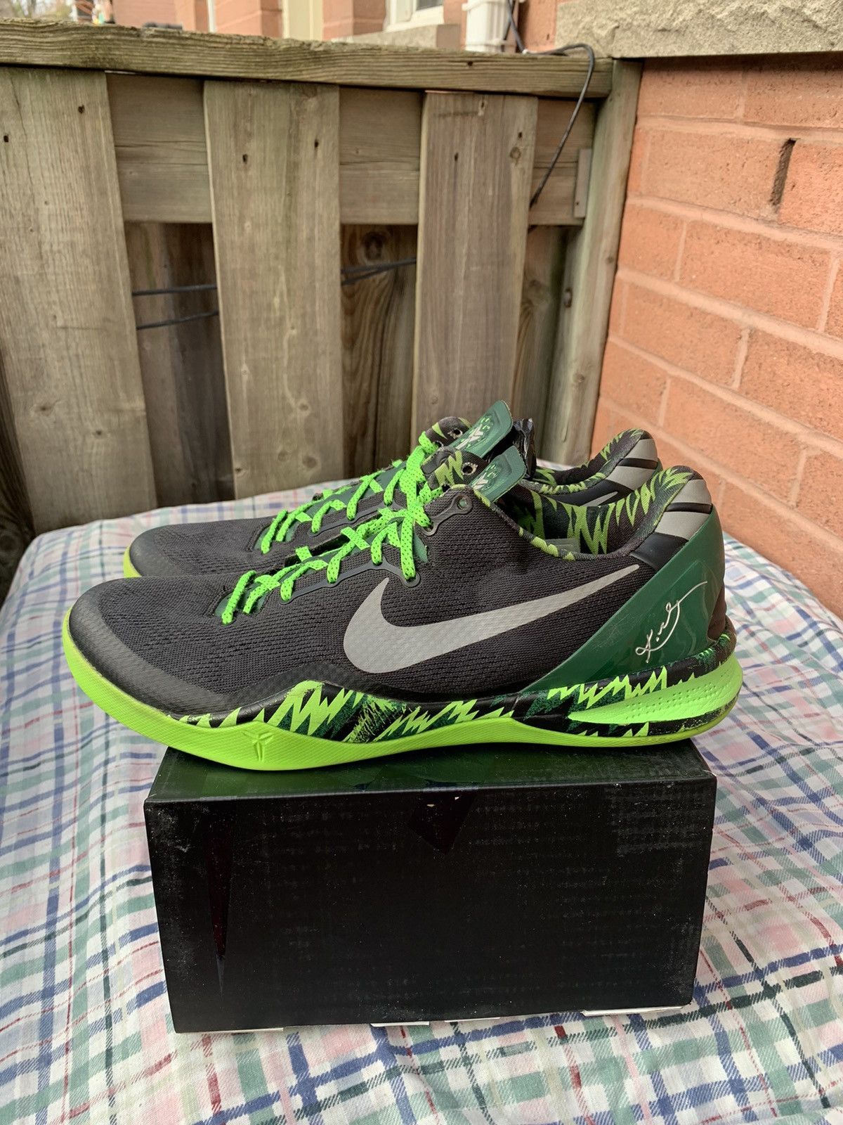 Nike Nike Kobe 8 System Philippines Pack George Green Size US 13 / EU 46 - 7 Thumbnail