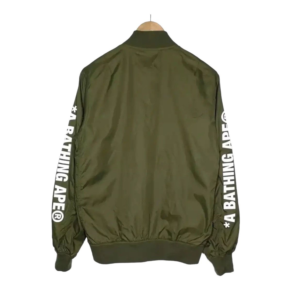 Bape A Bathing Ape bape jacket spellout logo bape bomber jacket Size US S / EU 44-46 / 1 - 2 Thumbnail