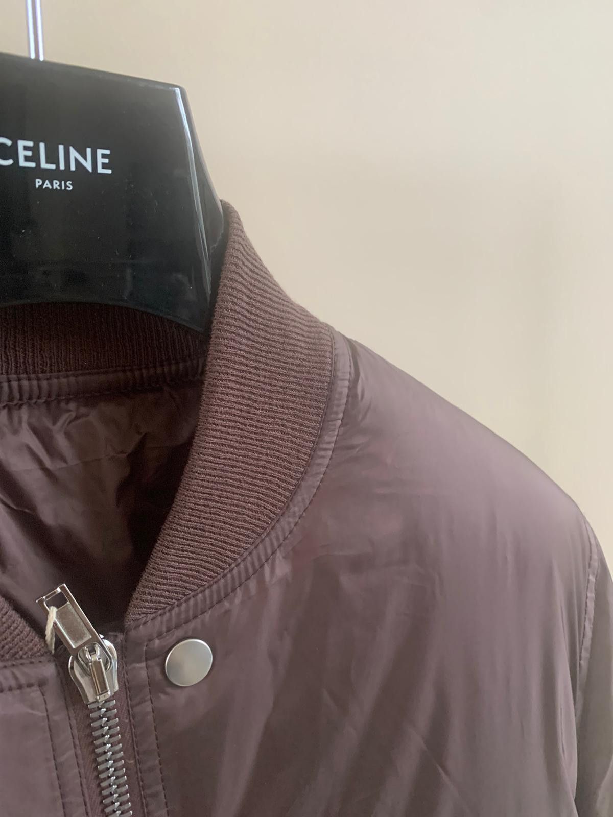 Rick Owens Sashed Flight Bomber in Raisin Size US M / EU 48-50 / 2 - 8 Thumbnail