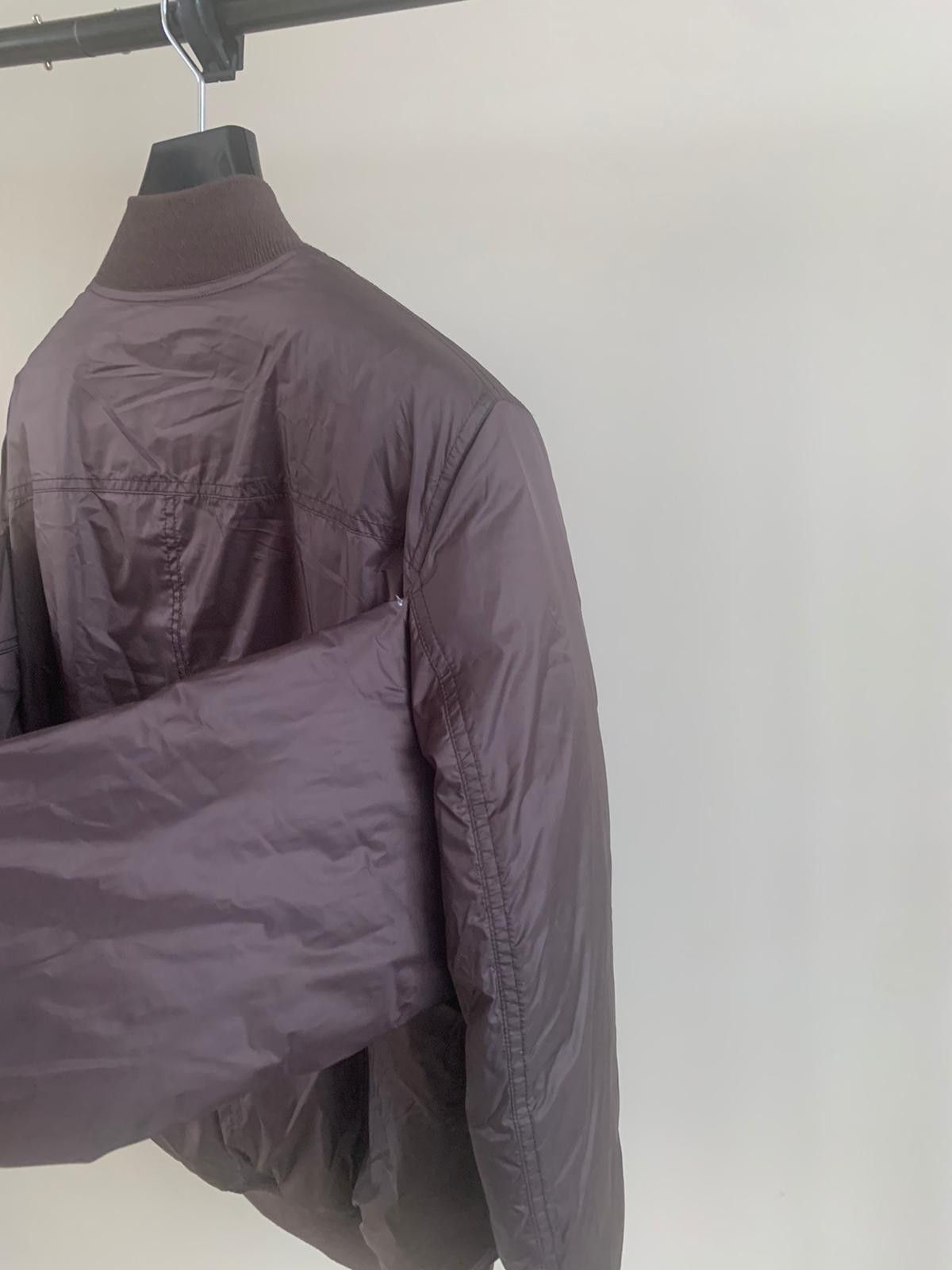 Rick Owens Sashed Flight Bomber in Raisin Size US M / EU 48-50 / 2 - 13 Thumbnail