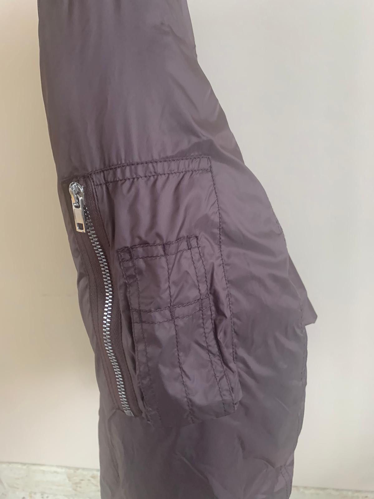 Rick Owens Sashed Flight Bomber in Raisin Size US M / EU 48-50 / 2 - 11 Thumbnail