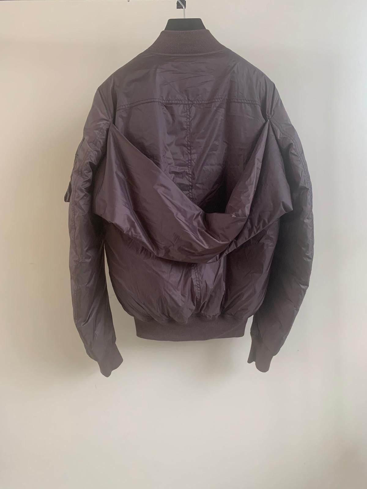 Rick Owens Sashed Flight Bomber in Raisin Size US M / EU 48-50 / 2 - 1 Thumbnail