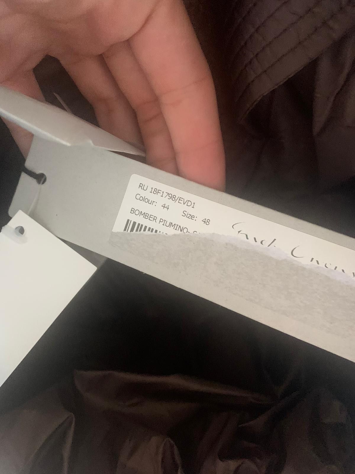 Rick Owens Sashed Flight Bomber in Raisin Size US M / EU 48-50 / 2 - 9 Thumbnail