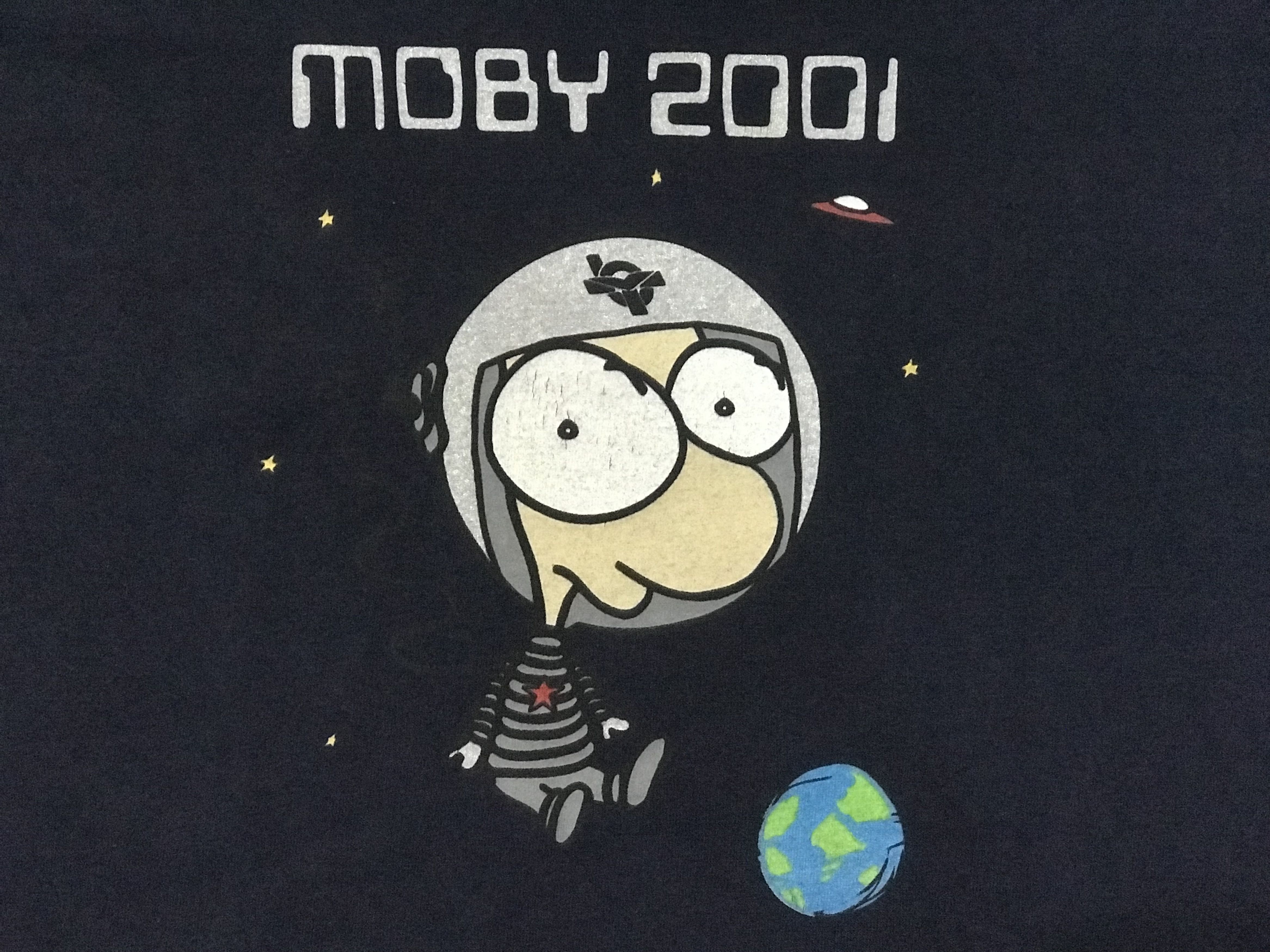 Band Tees Vintage MOBY Rock Concert Tour Tshirt Size US L / EU 52-54 / 3 - 3 Thumbnail
