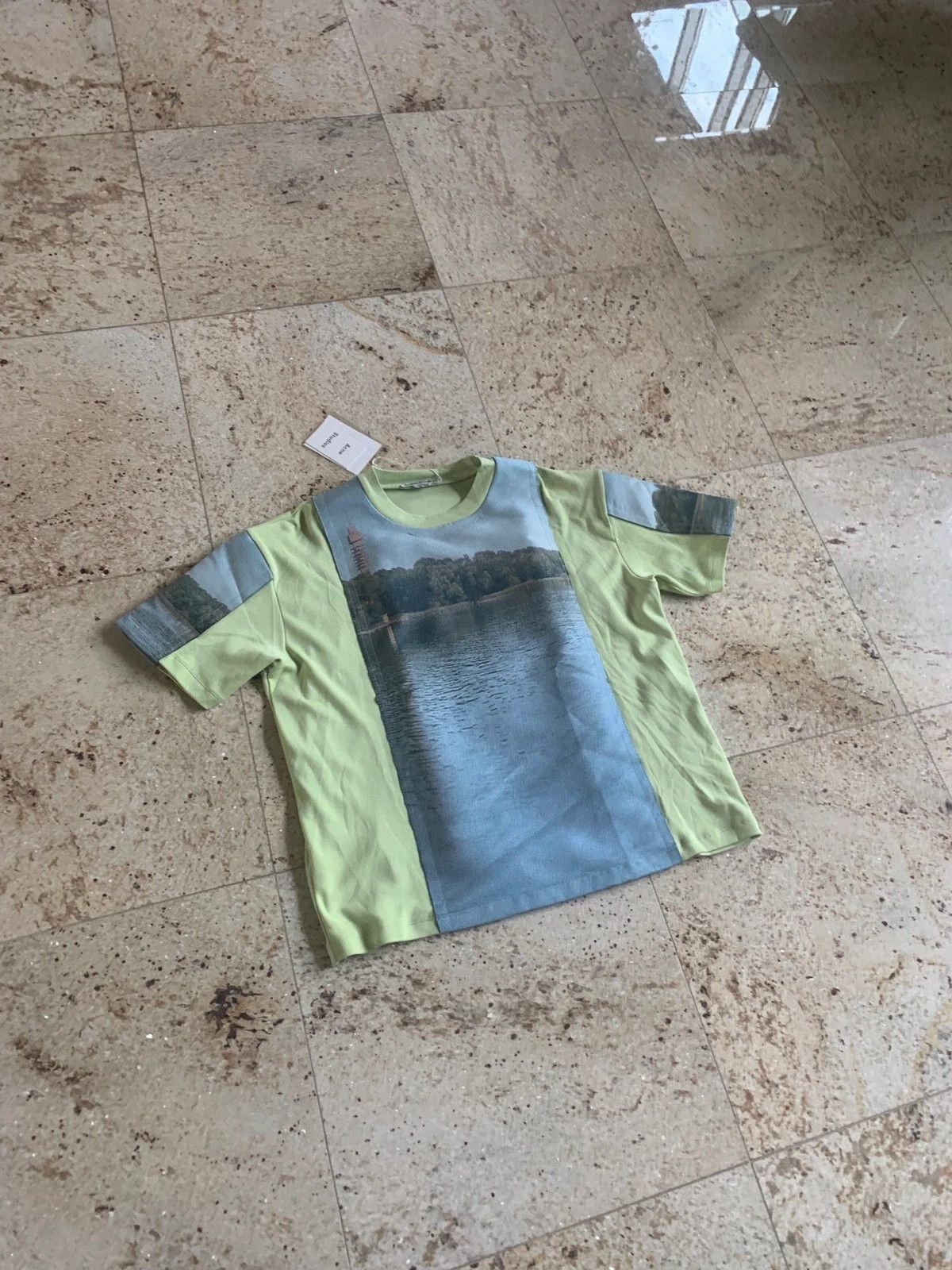 Acne Studios FN-MN-TSHIR000064 in Neoprene Lake Print Size US S / EU 44-46 / 1 - 2 Thumbnail