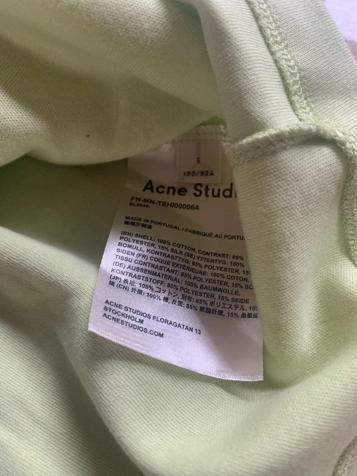 Acne Studios FN-MN-TSHIR000064 in Neoprene Lake Print Size US S / EU 44-46 / 1 - 7 Thumbnail