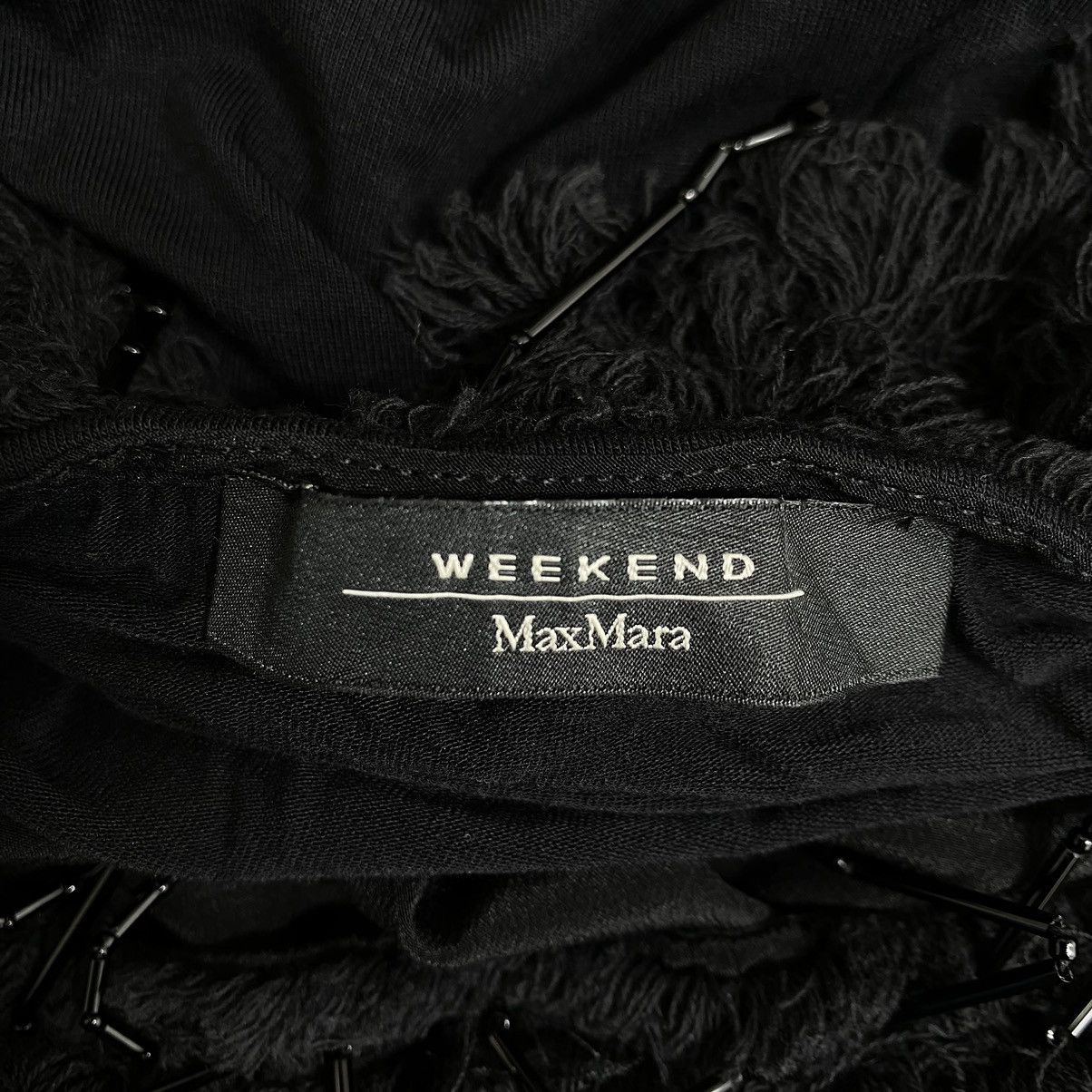 Vintage × Weekend Max Mara Vintage WEEKEND By MAX MARA Italy Designer Black Long Sleeve Size XS / US 0-2 / IT 36-38 - 4 Thumbnail