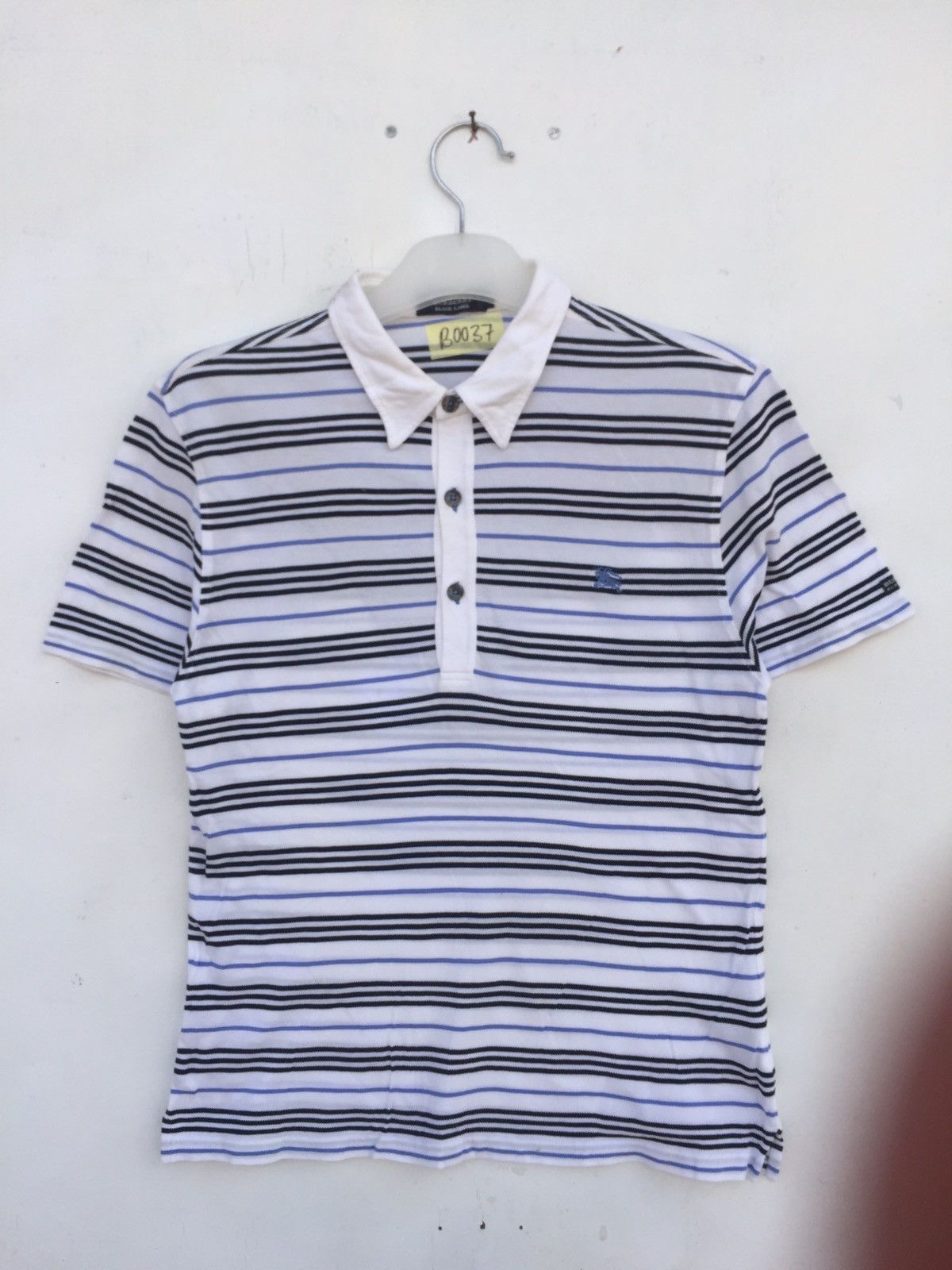 Burberry Burberry Polo Stripe Size US S / EU 44-46 / 1 - 1 Thumbnail