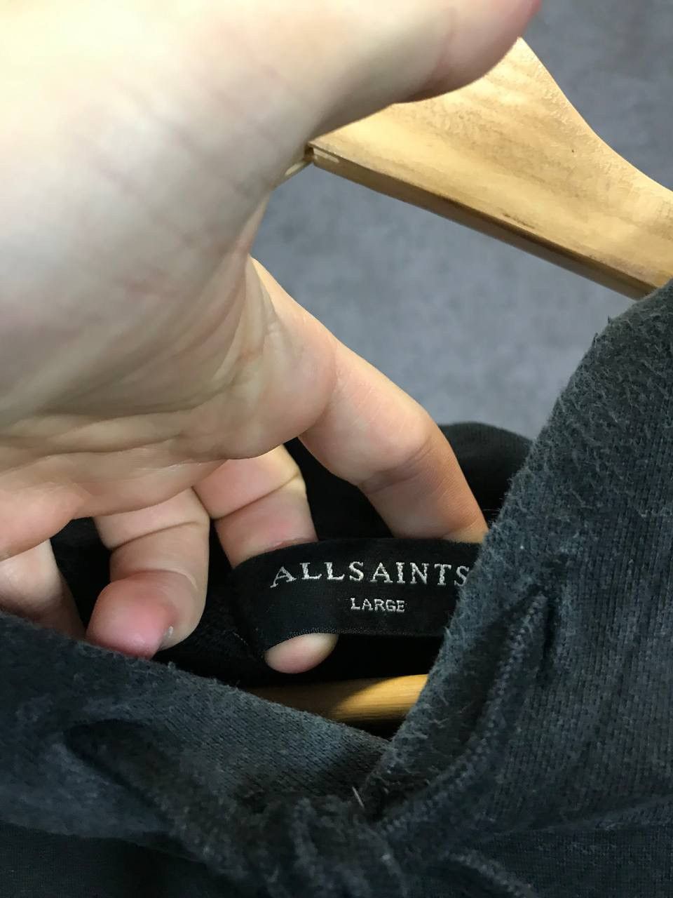 Allsaints Allsaints streetwear hoodie Size US L / EU 52-54 / 3 - 3 Thumbnail