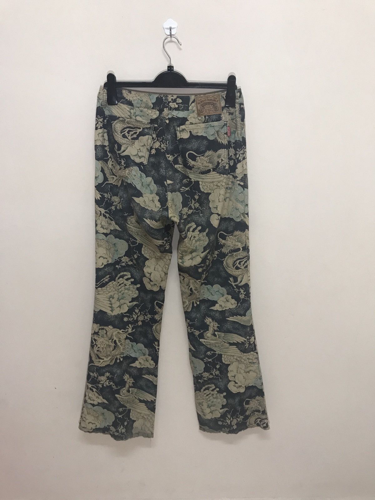 Japanese Brand OVER PRINT PANTS DESIGN YAKUZA JAPANESE STYLE Size US 31 - 4 Thumbnail