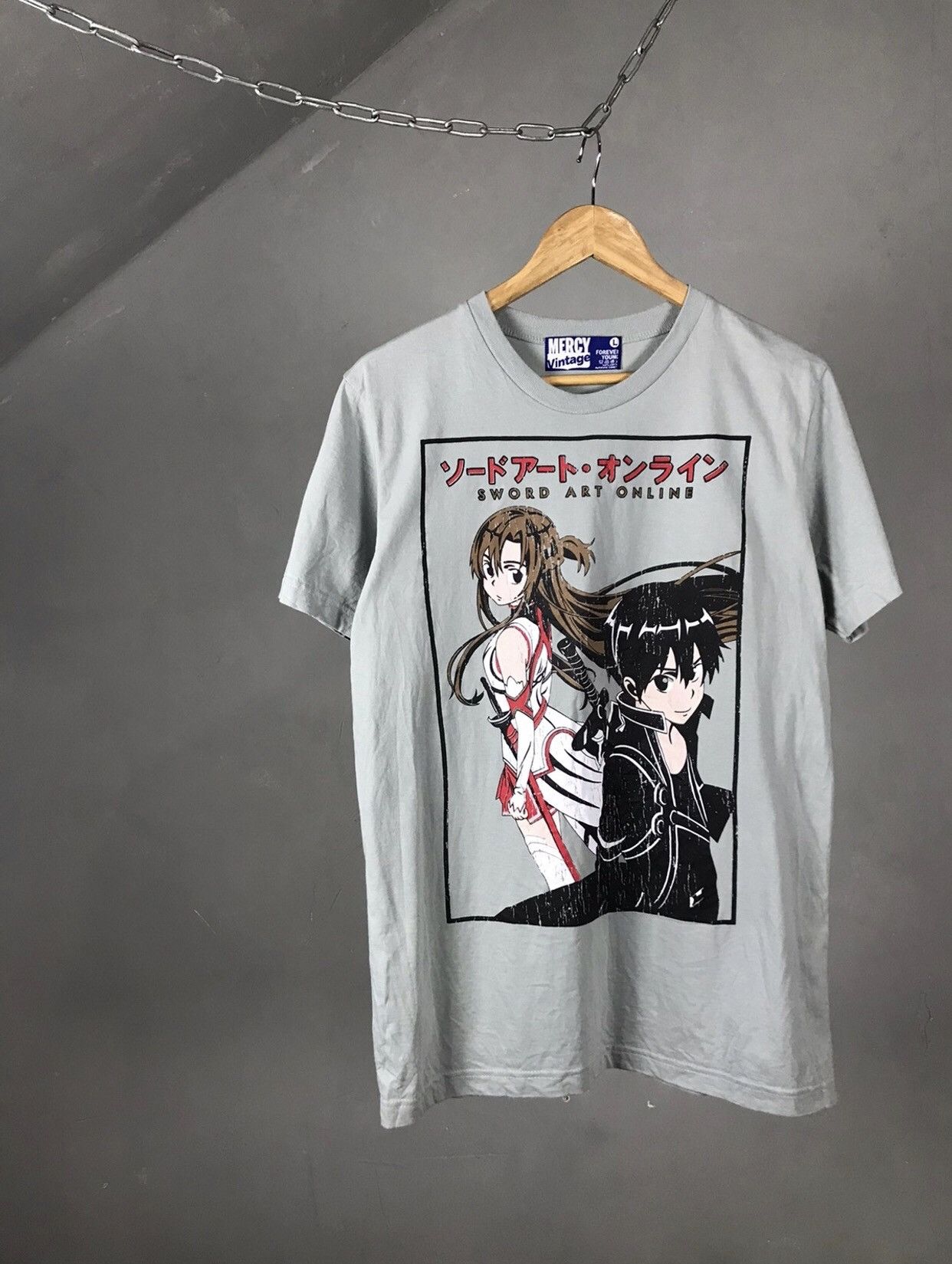 Anime Mercy Vintage Anima Tee Size US L / EU 52-54 / 3 - 1 Thumbnail