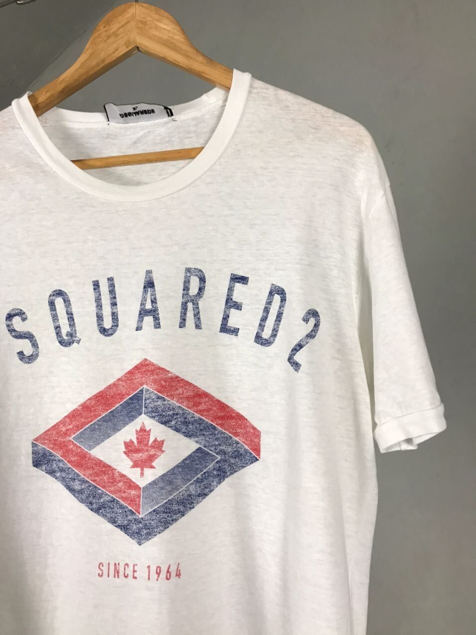 Dsquared2 Dsquared2 luxury big logo white tee Size US XL / EU 56 / 4 - 2 Thumbnail