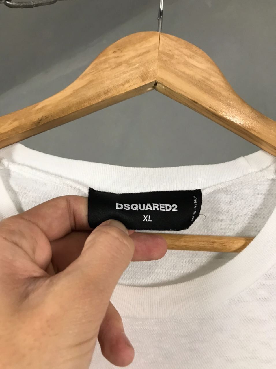 Dsquared2 Dsquared2 luxury big logo white tee Size US XL / EU 56 / 4 - 4 Thumbnail