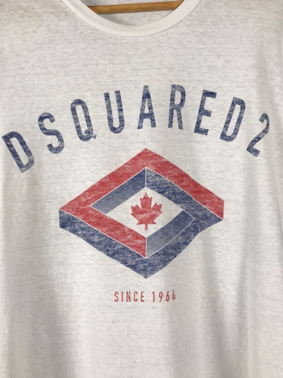 Dsquared2 Dsquared2 luxury big logo white tee Size US XL / EU 56 / 4 - 3 Thumbnail