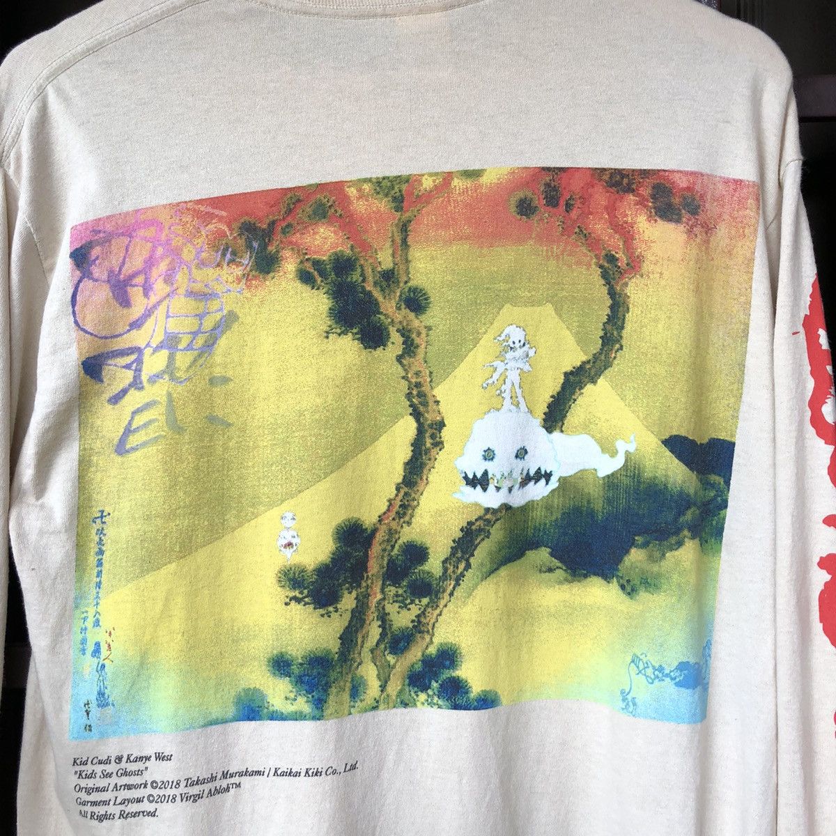 Kanye West Kanye West Kids See Ghosts Long Sleeve Tshirt Size US M / EU 48-50 / 2 - 3 Thumbnail