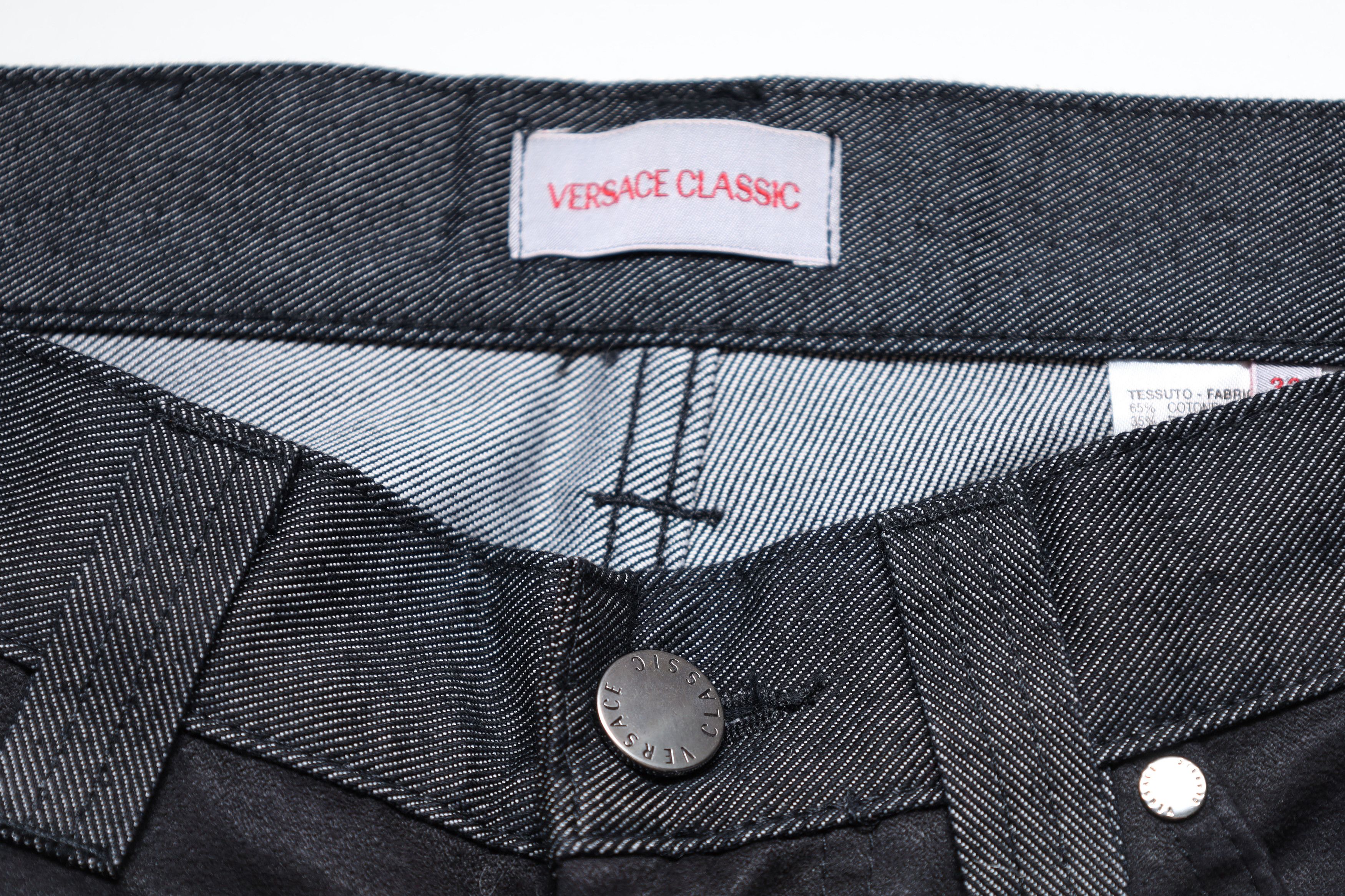 Versace Very Rare Versace Classic Two Tone Jeans 33 Vintage Size US 33 - 8 Thumbnail